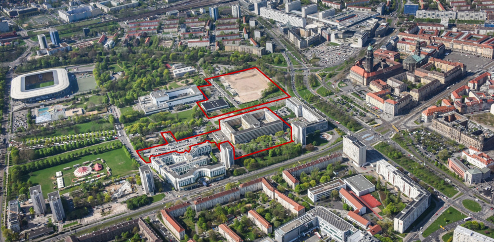 Stadtquartier am Blüherpark: Lingnerstadt Dresden wird Mixed-Use-Quartier