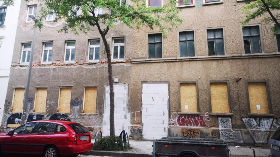Hausbesetzung in Leipziger Ludwigstraße macht auf Missstände aufmerksam
