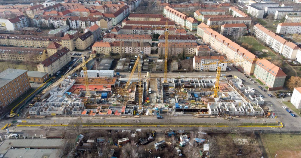 Neubau-Projekte der LWB: Dringend benötigte Wohnungen und Kitaplätze für Leipzig