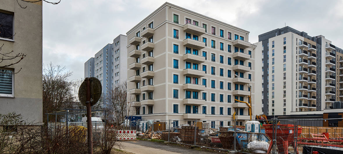 Zufluchtsort mit 85 Apartments für Wohnungslose in Berlin in Rekordzeit entwickelt