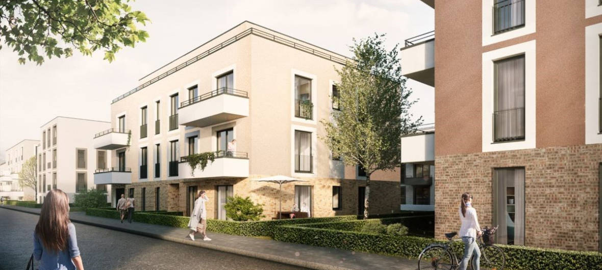 QUARTERBACK Immobilien AG feiert Baufortschritt im Dresdner Wohnquartier Mariengärten