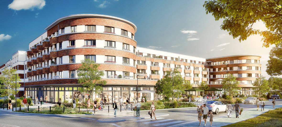 Grundsteinlegung für 470 Wohnungen im Merlin-Quartier in Falkensee