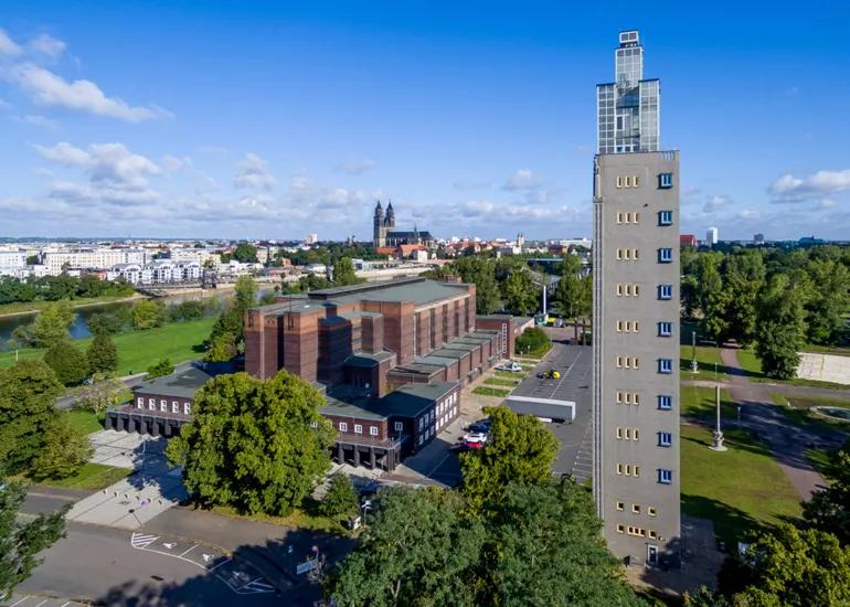 Magdeburg: Startschuss für die Neugestaltung des Stadthallen-Areals