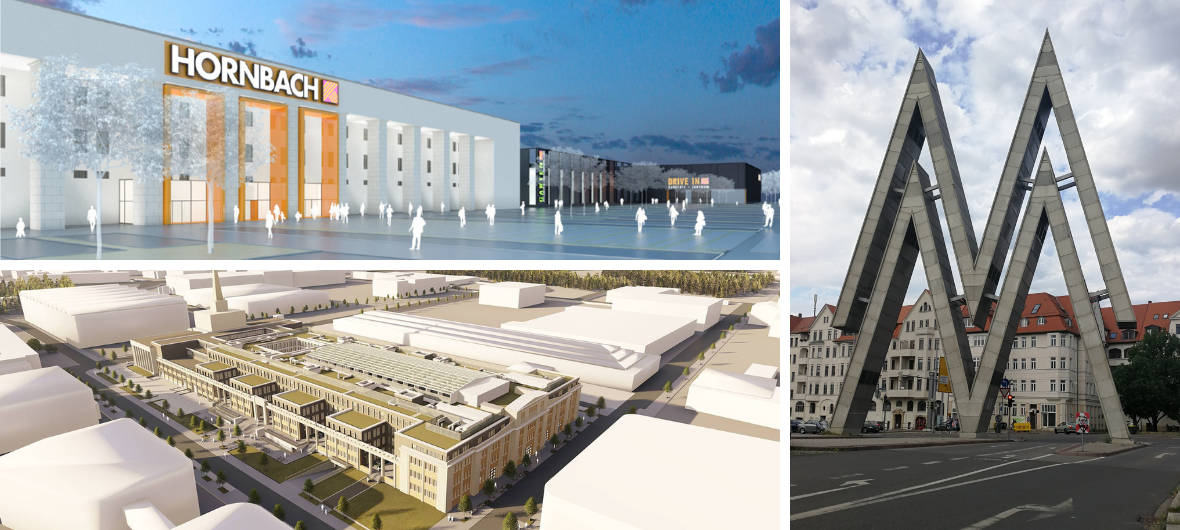 Alte Messe Leipzig: Neue Projekte auf dem ehemaligen Messegelände: Auf dem ehemaligen Messegelände der Stadt Leipzig tut sich seit Jahren einiges. Sechs der bedeutendsten geplanten Projekte möchten wir in diesem Artikel näher erläutern.