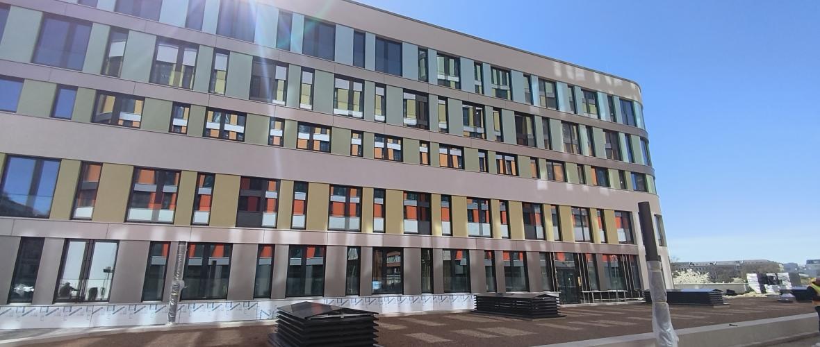 OSTFORUM Leipzig: Gerüste fallen, weitere Gewerbeflächen in Vermietung