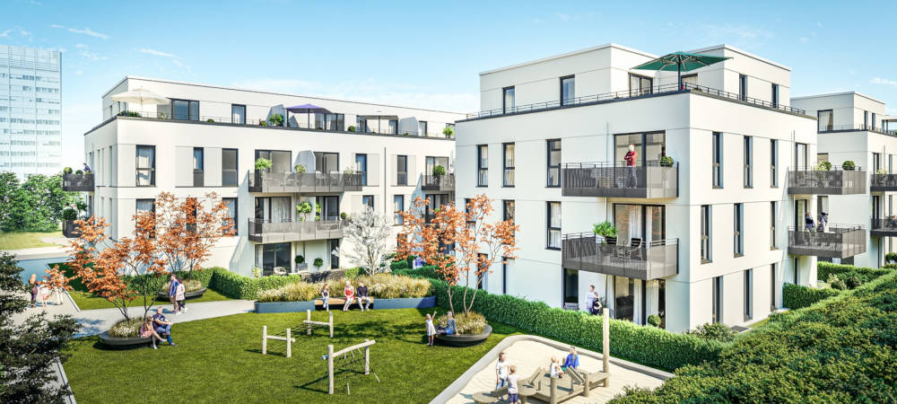 Bonns größtes neues Wohnquartier: PANDION VILLE