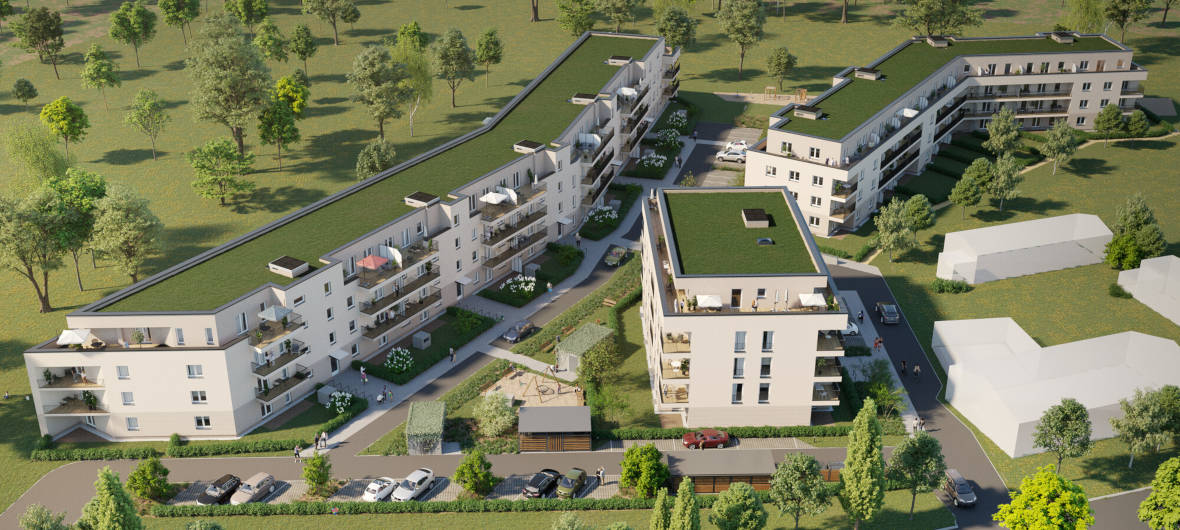 Baustart für das Quartier Panke-Aue in Bernau