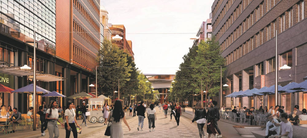 Potsdamer Platz wird in grünes und fußgängerfreundliches Viertel umgewandelt: Der Potsdamer Platz wird bis 2022 in seinen öffentlichen und und den Einzelhandelsbereichen umfassend neugestaltet. Das ist geplant...