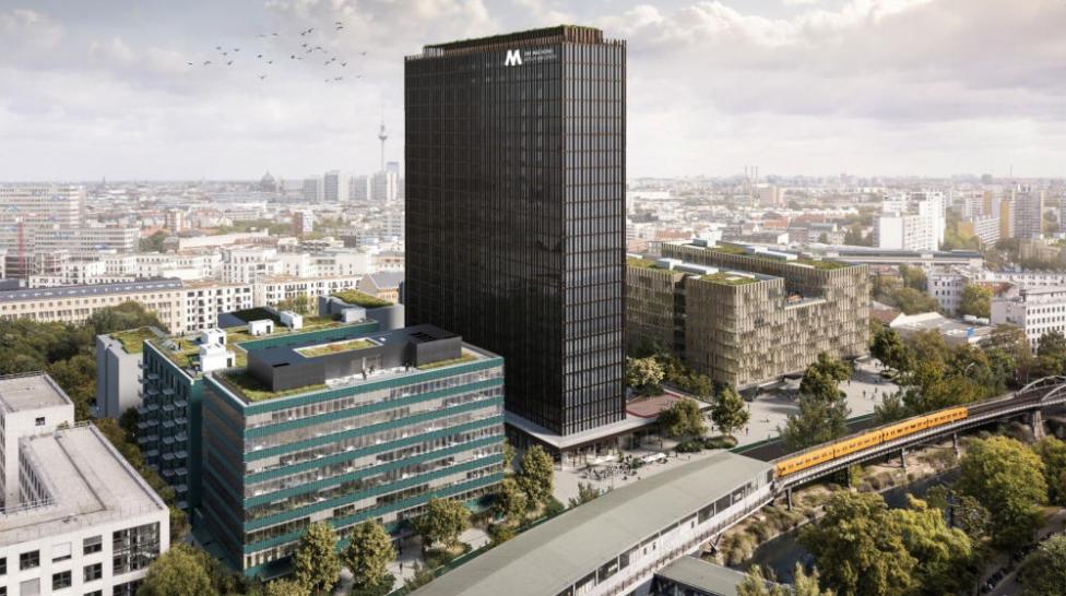Planreife für das Quartier am Halleschen Ufer in Berlin: Der Bezirk Friedrichshain-Kreuzberg hat die Planreife für das Entwicklungsvorhaben auf dem ehemaligen Postscheckamt-Areal beschlossen und damit den Startschuss für 400 neue Wohnungen gegeben.