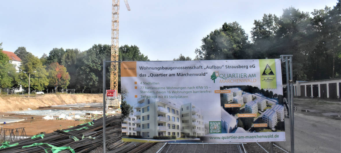 Grundstein für „Quartier am Märchenwald“ in Strausberg gelegt