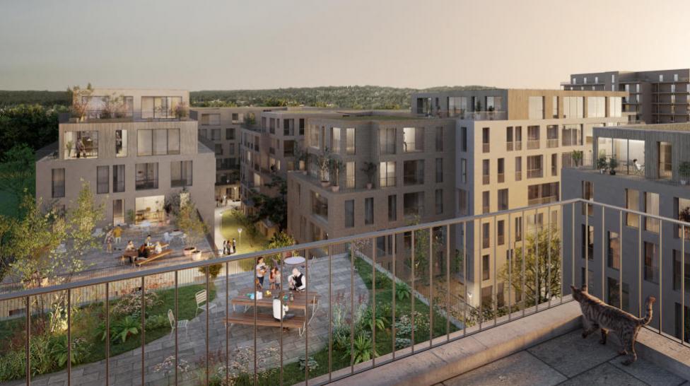 Quartier Angergrund ist das größte innerstädtische Wohnungsbauprojekt in Potsdam