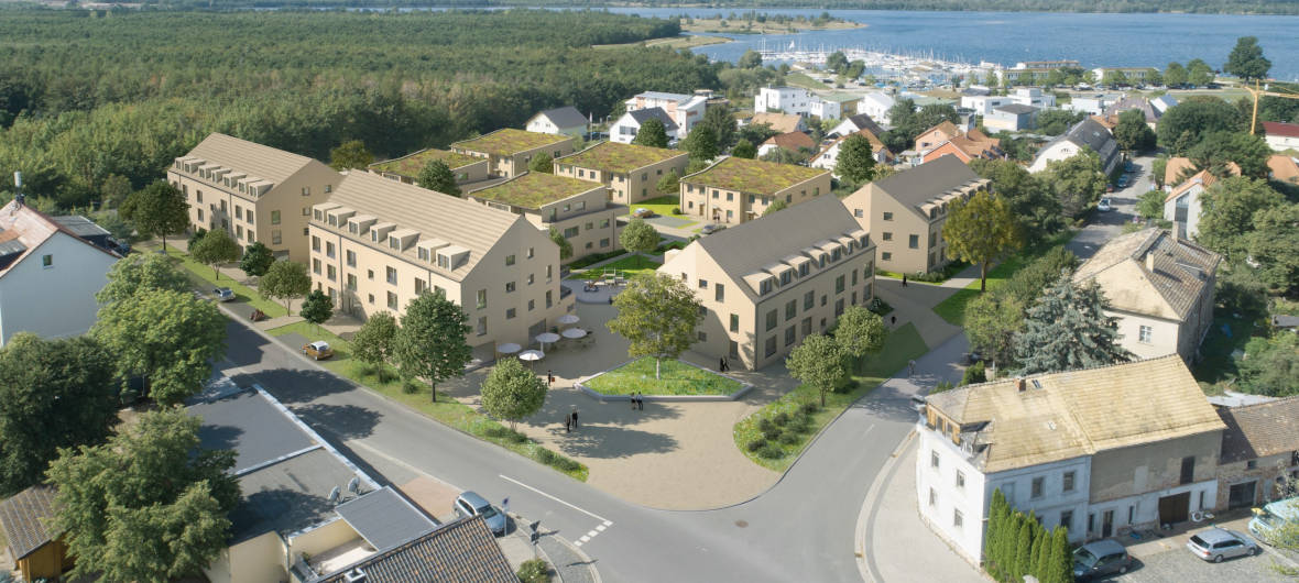 Quartier Cospuden: Neues Wohnquartier in Markkleeberg