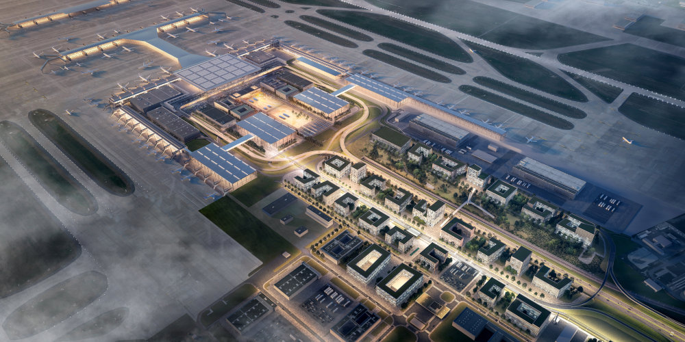 Neue Quartiere am Berliner Flughafen BER