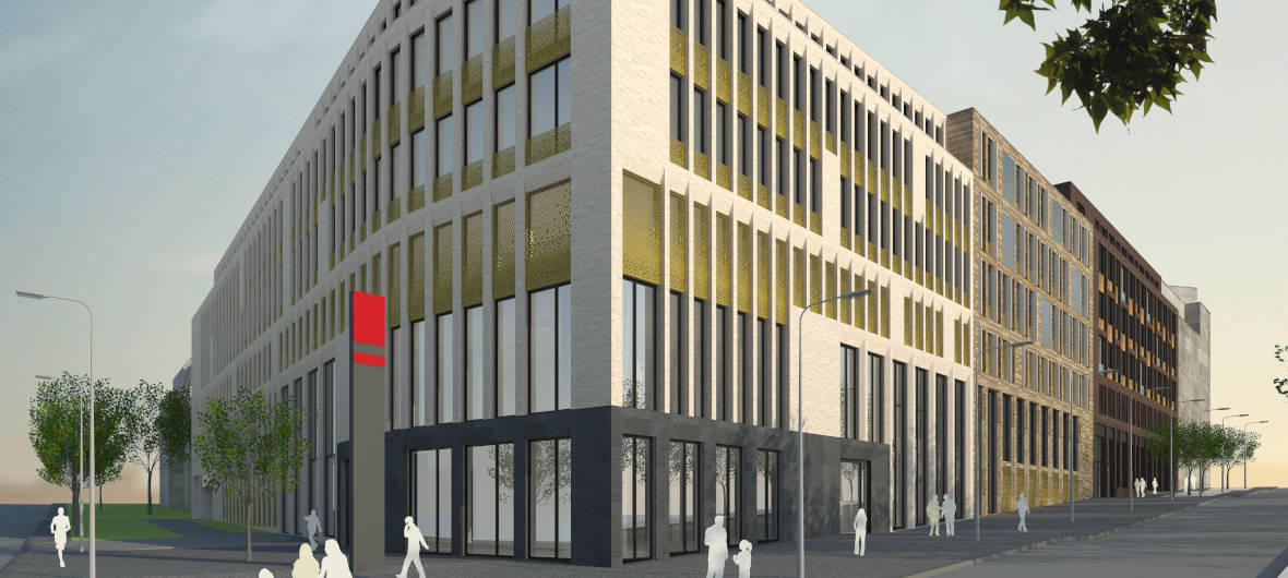 REWE und TU Dresden: Hybridbau vereint Handel und Studium