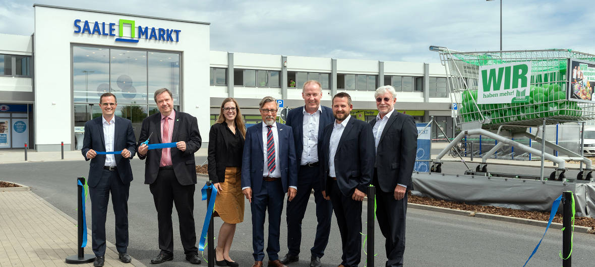 SAALEMARKT in Saalfeld zeigt nach Revitalisierung ein neues Gesicht