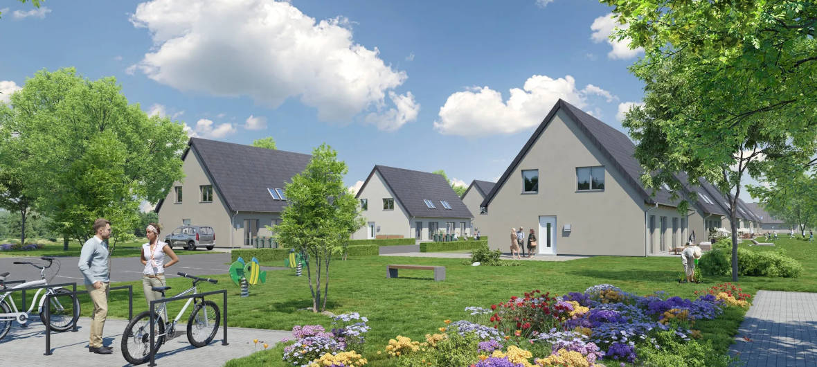 Seequartier: Bonava realisiert Mehrgenerationensiedlung in Müllrose: Bonava plant erstmals ein Wohnbauprojekt in Müllrose bei Frankfurt (Oder) und sicherte sich dafür bereits 2022 eine rund 17.500 Quadratmeter große Fläche an der Seeallee.