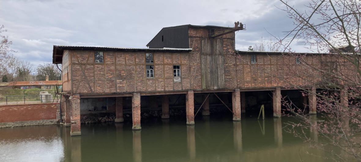 Am Sophienhafen in Halle (Saale) entsteht neues Wohnquartier