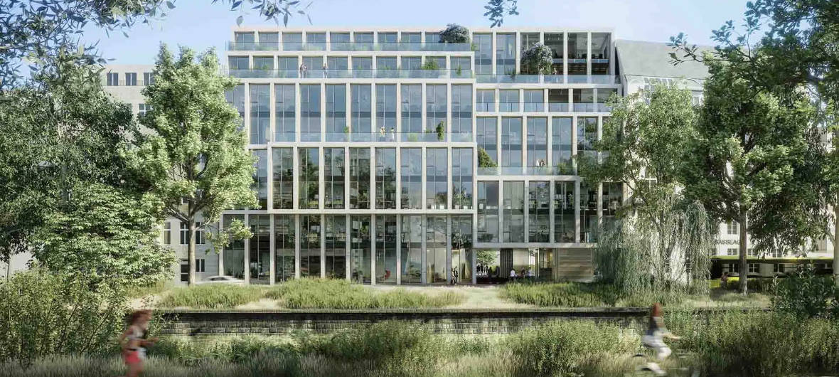 BE.YOND OFFICE BERLIN: Flexible Büroflächen mit Panoramablick über die Hauptstadt: Die SORAVIA Deutschland GmbH startet mit dem Bau des nachhaltigen Bürogebäudes „BE.YOND OFFICE BERLIN“, in hervorragender Berliner Lage.
