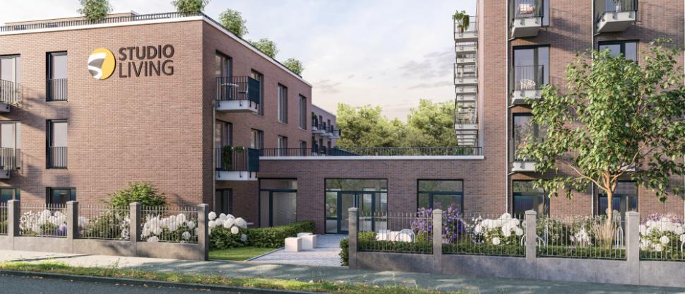 214 neue Studentenwohnungen im Studio Living Potsdam P.1: 214 Mikro-Apartments: PROJECT Immobilien errichtet in Potsdam-Bornstedt eine lukrative Kapitalanlage für Investoren aus aller Welt.