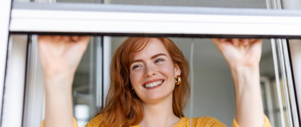 Fenster mit Fliegengitter ausstatten