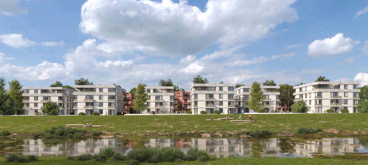 „Zur Alten Täschnerei“: Flussenergie der Murg reduziert CO2-Ausstoß des neuen Quartiers in Kuppenheim